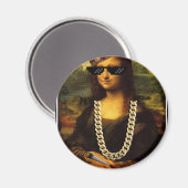 Aimant Mona Lisa Thug Life Art Life (Recto/Verso)