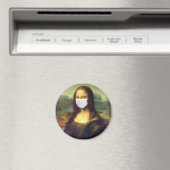 Aimant Mona Lisa Via Corona Virus (In Situ (Lave-vaisselle))