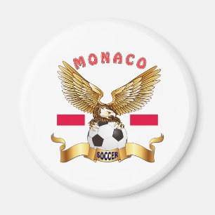 Aimant Monaco Football Designs