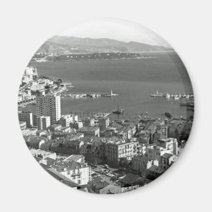 Aimant Monaco Principauté vintage Monte Carlo port Jigsa