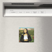 Aimant MonaLisa - chaton Persan blanc #49 (In Situ (Lave-vaisselle))