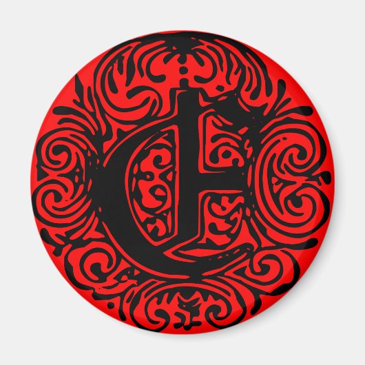 Aimant Monarchie "E" (Devant)