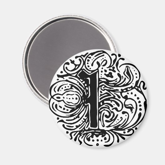 Aimant Monarchie "I" (Recto/Verso)