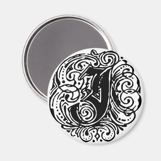 Aimant Monarchie "J" (Recto/Verso)