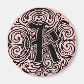 Aimant Monarchie "K" (Devant)