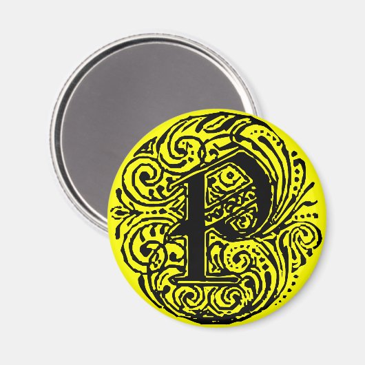 Aimant Monarchie P (Recto/Verso)