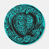 Aimant Monarchie "Q" (Devant)