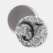 Aimant Monarchie "Y" (Recto/Verso)