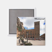 Aimant Monastère de Montserrat (Recto/Verso)