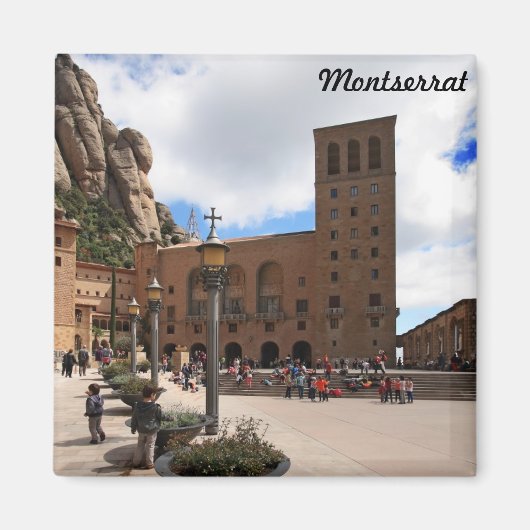 Aimant Monastère de Montserrat (Devant)