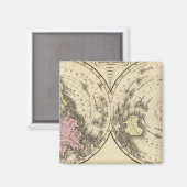 Aimant Monde, christianisme (Recto/Verso)