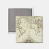 Aimant Monde composite ou globe terraque (Recto/Verso)