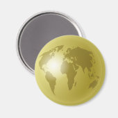 Aimant Monde de l'or (Recto/Verso)