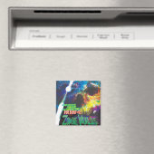 Aimant Monde de zombies : Halloween : Galaxie d'Horreurs (In Situ (Lave-vaisselle))