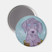 Aimant monde des chiens eric land (Recto/Verso)