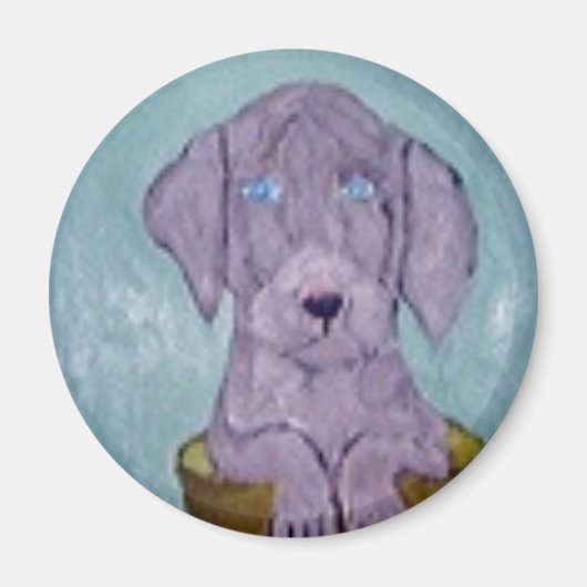 Aimant monde des chiens eric land (Devant)