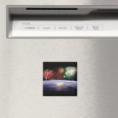 Aimant Monde et feux d'artifice (In Situ (Lave-vaisselle))
