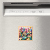 Aimant "Mondes fantastiques découverts" (In Situ (Lave-vaisselle))