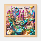 Aimant "Mondes fantastiques découverts" (Devant)