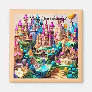 Aimant "Mondes fantastiques découverts"