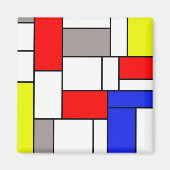 Aimant Mondrian (Devant)