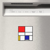 Aimant Mondrian 3 (In Situ (Lave-vaisselle))