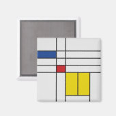 Aimant Mondrian II (Recto/Verso)