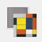 Aimant Mondrian - No VI, Composition No II (Recto/Verso)