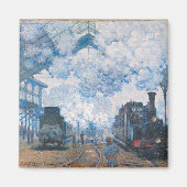 Aimant Monet - Gare Saint-Lazare, Arrivée du train (Devant)