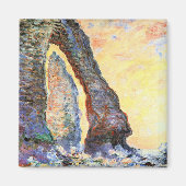 Aimant Monet - L'aiguille rocheuse vue par la Porte d'Ava (Devant)