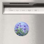 Aimant Monet Lilac Irises (In Situ (Lave-vaisselle))