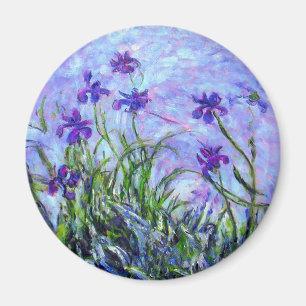 Aimant Monet Lilac Irises