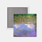 Aimant Monet - Nymphéas, Les Nuages, (Recto/Verso)