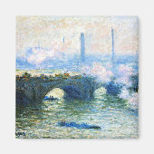 Aimant Monet - Waterloo Bridge, Londres  (Devant)