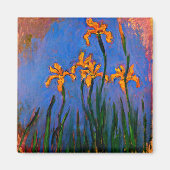 Aimant Monet - Yellow Irises (Devant)