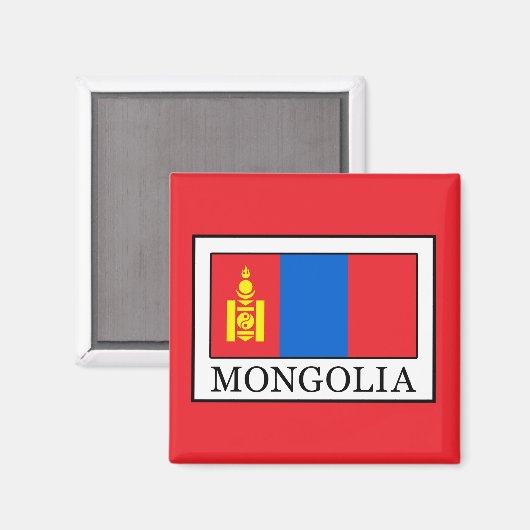 Aimant Mongolie (Recto/Verso)