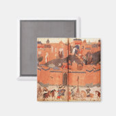 Aimant Mongols sous la direction de Hulagu Khan (Recto/Verso)