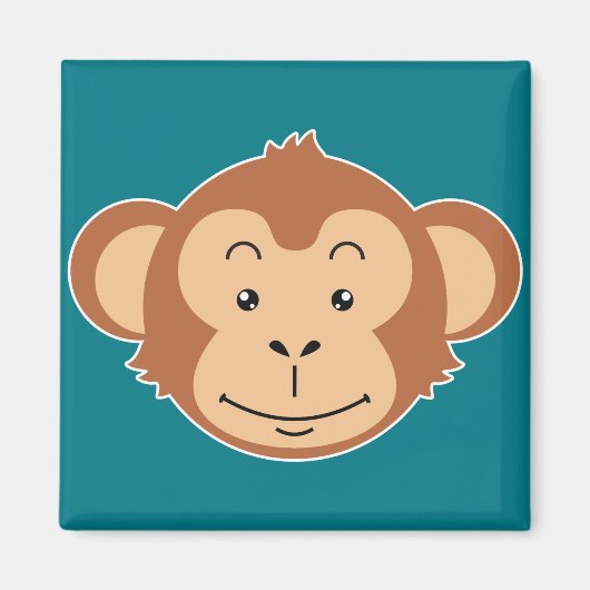 Aimant Monkey Face (Devant)