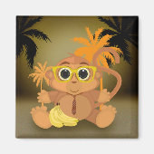 Aimant Monkey Nerd (Devant)