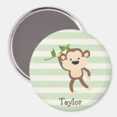 Aimant Monkey on Pastel Green (Recto/Verso)