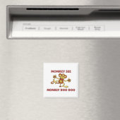 Aimant Monkey Voir Monkey Doo Doo (In Situ (Lave-vaisselle))