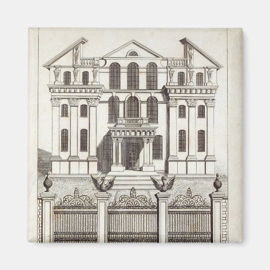 Aimant Monmouth House, Carré Soho (Devant)