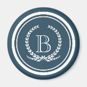 Aimant Monogram design (Devant)