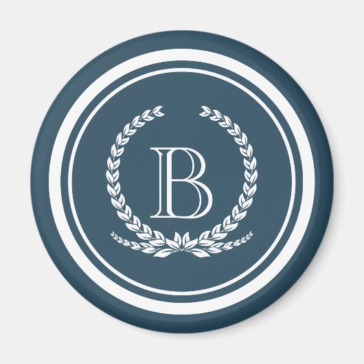 Aimant Monogram design (Devant)