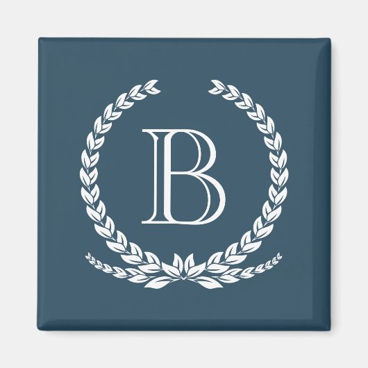 Aimant Monogram design (Devant)