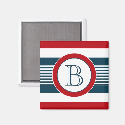 Aimant Monogram design (Recto/Verso)