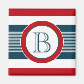 Aimant Monogram design (Devant)