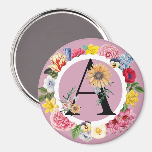 Aimant Monogramme (Recto/Verso)