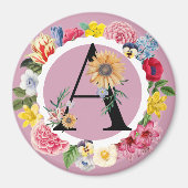 Aimant Monogramme (Devant)