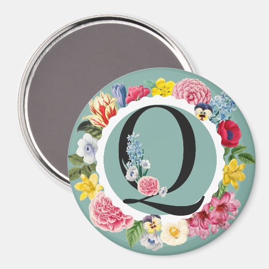 Aimant Monogramme (Recto/Verso)